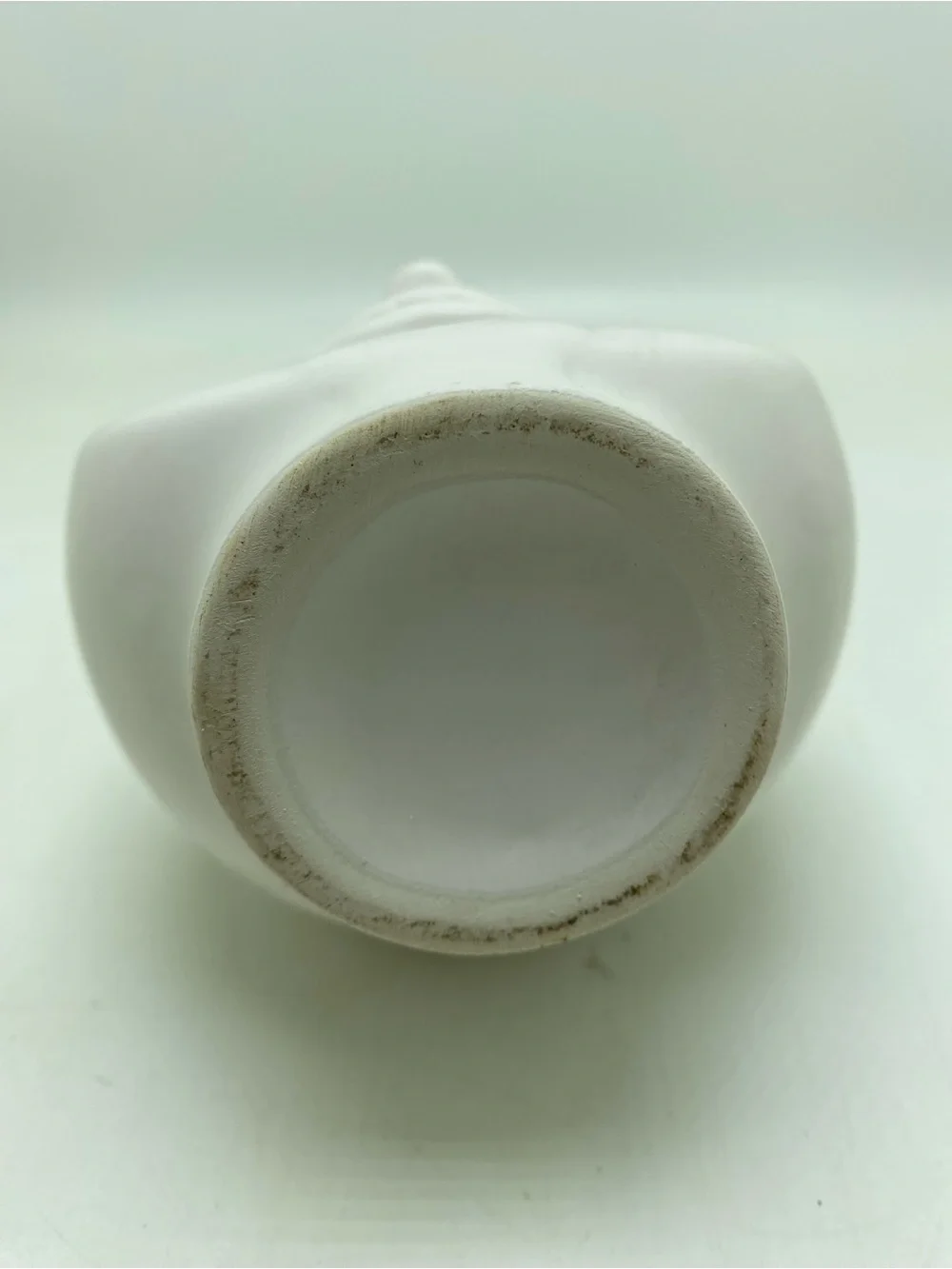 Jonathan Adler White Matte Porcelain Face Vase